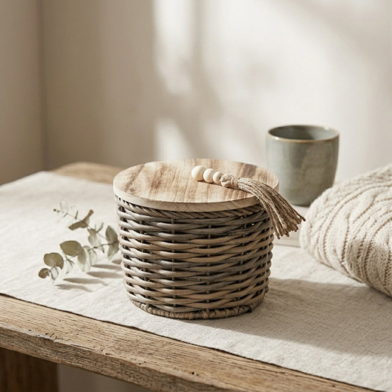 Straw Basket Medium